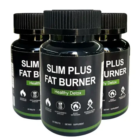 Slim Plus Fat Burner Tablet | Herbal Supplement for Weight Loss, Fat Burning and Appetite Control